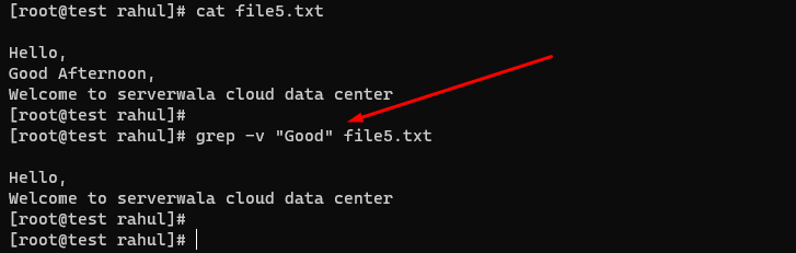 grep -v "error" data.txt