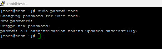 Resetting a Root Password in Linux 