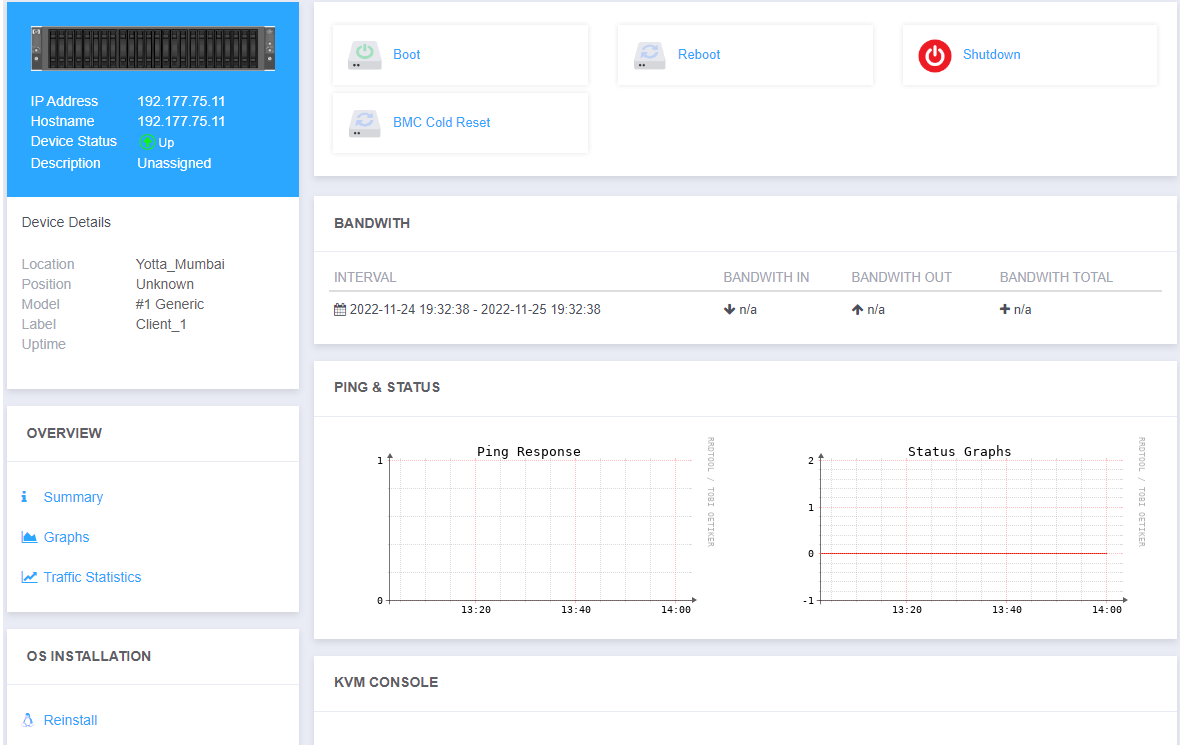 main server management in romania